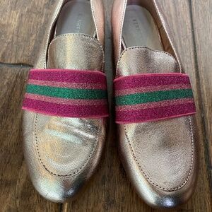 Kenneth Cole Walden Flat Slip on Women's SIZE 6 Metallic/Colorful